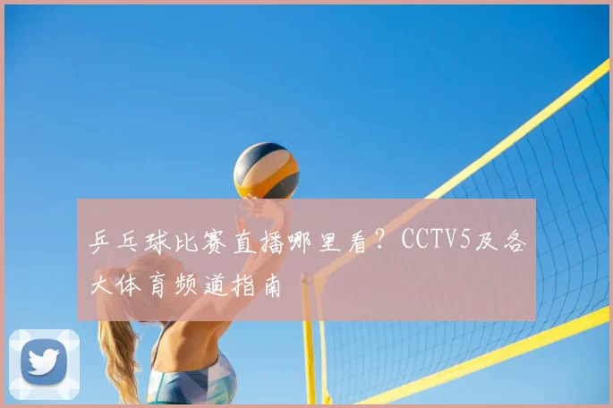 乒乓球比赛直播哪里看?CCTV5及各大体育频道指南