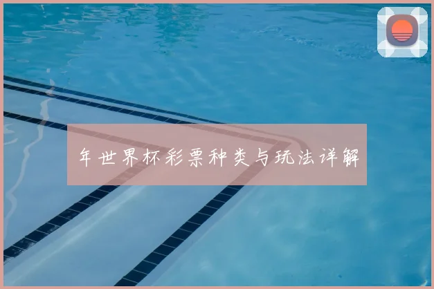 年世界杯彩票种类与玩法详解